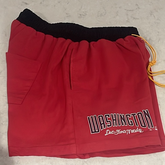 Diet starts Monday x 47 brand collab Washington Nationals shorts. Small  bnwot - Picture 2 of 8